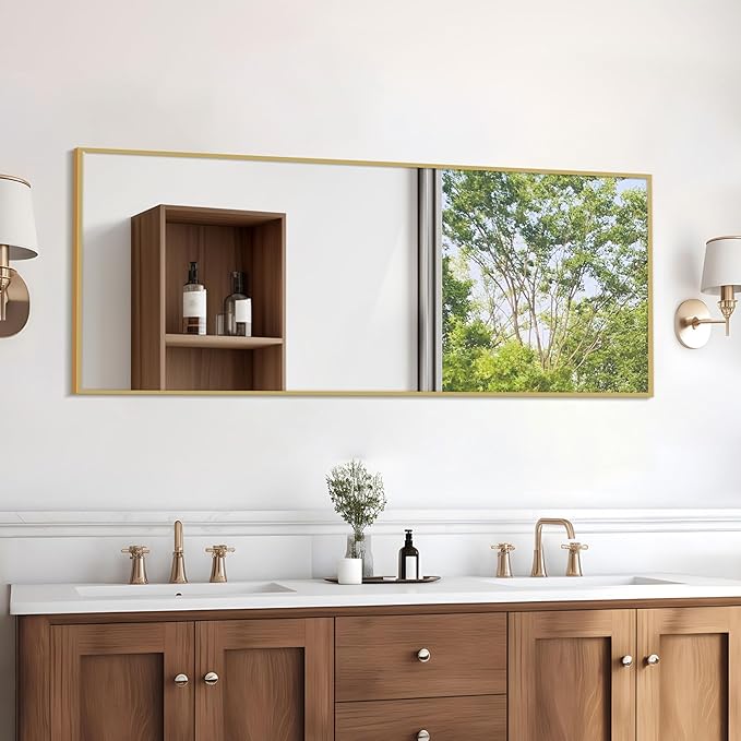 Simple Deluxe Full Length Mirror, - Image 3