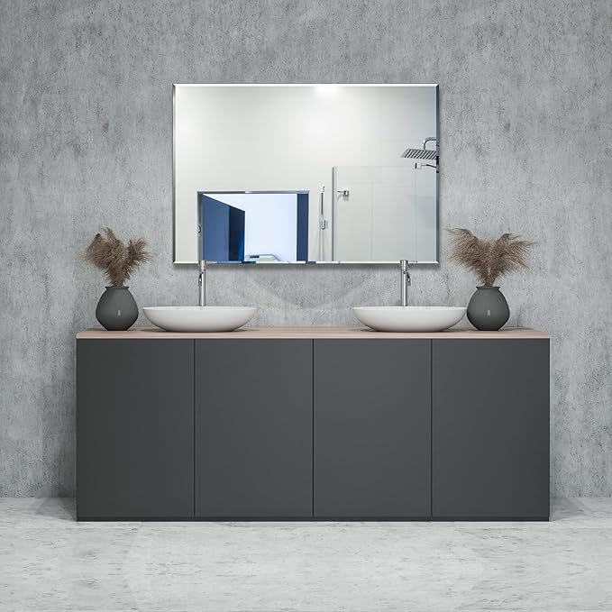 Ruomeng Wall Mirror Bathroom Mirrors - Image 2