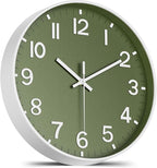 Wall Clock, Battery Operated, Modern Minimalist Design by lanktoo