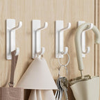 Self Adhesive Wall Hooks for Hanging: Extra Strong 13 LB, Hook for Coat - Image 7