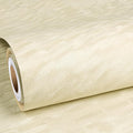 ReWallpaper 30inx16.5ft Beige Wallpaper Peel and Stick Modern Velvet Flocked by ReWallpaper