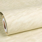ReWallpaper Beige Velvet Wallpaper Peel and Stick Luxury Soft Velvet Flocked by ReWallpaper