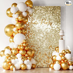 COKAOBE Light Gold Shimmer Wall Backdrop, Photo Backdrops by COKAOBE