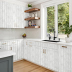 practicalWs Wood Shiplap Peel and Stick Wallpaper, Self Adhesive Faux Nature - Image 7