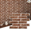 Commomy 3D Peel and Stick Brick, Ultralight Thin PVC Faux Brick Wall Panels by CommomyDecor