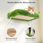 FUKUMARU Cat Wall Shelves, Stable & Safe 5 in 1 Cat Walls Furniture Set - Image 4