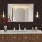 Abyssaly Brown Peel and Stick Self Adhesive Wallpaper - Image 5