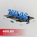 FLEXIMOUNTS 2x3ft Garage Shelving Wall-Mounted, Holds Up to 200 lbs, Garage - Image 3