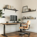 WOPITUES Floating Shelves for Wall 48″W x 8″D, Long Wall Mounted Shelves Set of - Image 4