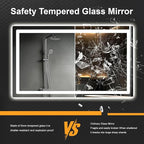 Led Mirror for Bathroom, 30x55 Bathroom Vanity Mirror for Wall - Image 7