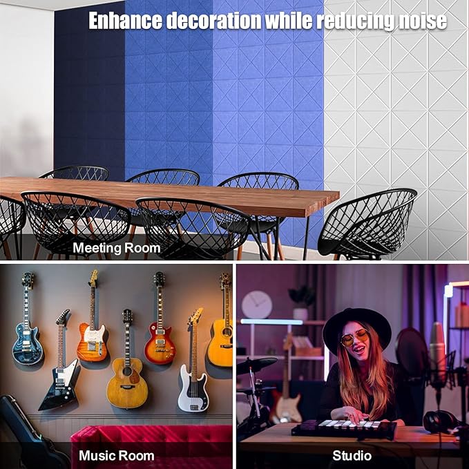 Sonicism 8 Pack X-Lined Acoustic Panels - Image 7