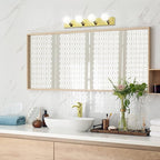 Design House 500868 4-Light Vanity Strip Light Contemporary Dimmable - Image 5