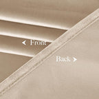 NICETOWN Beige Velvet Curtains 84 inches 2 Panels Set, Thermal Insulated Heavy - Image 8