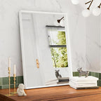 24x36 Inch White Bathroom Mirrors - Image 5