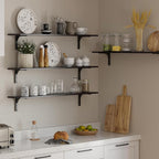 DINZI LVJ Long Wall Shelves, 55.1Inch Floating Shelves Wall Mounted, Extra - Image 5