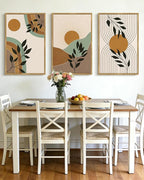 PHOPAGO Boho Wall Art Sage Plant Botanical Framed Wall Printing Large 24x36in - Image 6