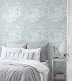 Heroad Peel and Stick Wallpaper Blue and White Vintage Forest Animals Floral - Image 7