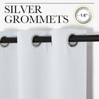 NICETOWN Closet Curtain for Bedroom Privacy, Faux Folding Accordion Doors - Image 3
