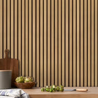 COMSTICKC 3D Faux Wood Wall Sticker, Peel and Stick Wall Covering, DIY - Image 2