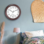 KECYET 10 Inch Outdoor Wall Clock - Image 5