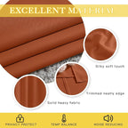 NICETOWN Blackout Burnt Orange Curtain - Image 4