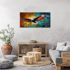 Christian Wall Art Eagle Decor Isaiah 40 31 Wall Art Bible Verse Wall Decor - Image 5