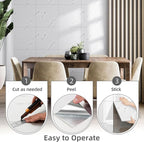 Vieshful 10pcs Peel and Stick Backsplash Tile，12"x12" Self Adhesive Marble Tile - Image 5