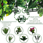 ODTORY Artificial Grass Wall Backdrop Panels: 20X20 in 12P UV-Anti Greenery - Image 3