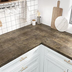 WESTICK Brown Wood Contact Paper Peel and Stick Countertops Waterproof Wood - Image 5