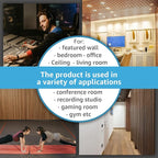 Art3d 4-Pack 48" x 24" Acoustic Wood Panels - Image 9