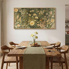 Large Framed Vintage Botanical Wall Art - Image 6