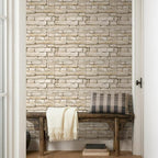 COMSTICKC 3D Peel and Stick Faux Stone Wall Sticker, Ultra-Light Thin PVC Rock - Image 8