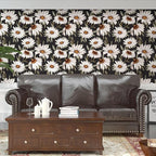 Laatse Boho Wallpaper Peel and Stick Dark Floral Contact Paper 17.5in x 118in - Image 8
