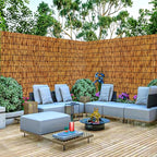Natural Reed Fencing, Decorative Bamboo Fence Rolls Handwoven Friendly Sun Shade - Image 8
