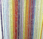 ave split Decorative Door String Curtain Wall Panel Fringe Window Room Divider - Image 8