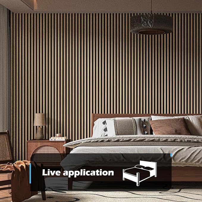Art3d 2-Pack 48" x 24" Acoustic Wood Panels - Image 2