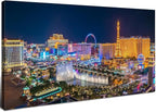 AIYISU Las Vegas Wall Art Skyline Cityscape Picture Wall Decor City Lconic by HOME