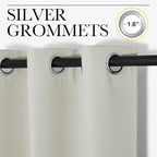 NICETOWN Thermal Insulated Grommet Room Darkening Curtains/Draperies/Panels - Image 2