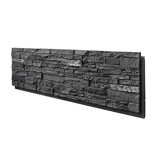 ROOMTEC 1-Pack Faux Stone Wall Covering Panels by ROOMTEC