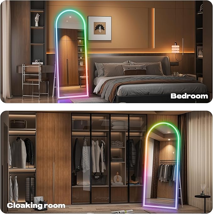 Hasipu Arch Full Length Mirror 79 x 36 in - Image 3