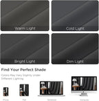 CUCRAF Dark Grey Blackout Curtains 63 inch Length 2 Panels Set, Rod Pocket Room - Image 4