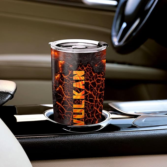 WAZONE Personalized Skull Tumbler with Lid Custom Name Hologram Flower 20oz 30oz Travel Mug Stainless Steel Insulated Cup Gift for Women Men Friends Skull Lover Present on Christmas Birthday