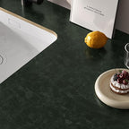 Abyssaly Dark Green Peel and Stick Wallpaper - Image 6