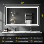 LED Bathroom Mirror with Lights - Image 2