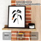 Floating Shelves for Wall Decor, Wall Mounted Wood Storage Shelf for Bedroom - Image 5