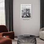 Vintage Newspaper Framed Wall Art Trendy Black and White Aesthetic Posters - Image 6