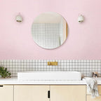 Grasscloth Peel and Stick Wallpaper 15.75x196.85inch Modern Pink Removable - Image 5