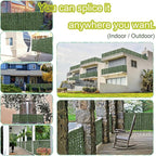 Artificial Ivy Privacy Fence Screen: 80 "x 120" Anti-Ultraviolet Artificial - Image 6