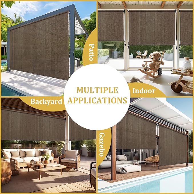 Shade&Beyond Outdoor Roller Shades - Image 8