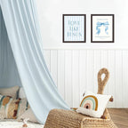 LARTSFRO Coquette Blue Bow Jesus Wall Art Decor Posters, Light Blue Bow Room - Image 5